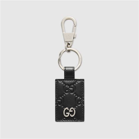 black gucci keychain wallet|gucci signature key ring.